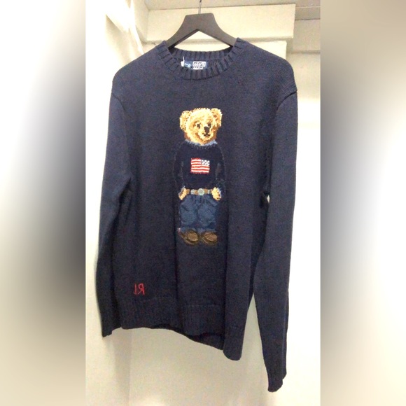 Ralph Lauren Teddy Bear sweater - Picture 2 of 2